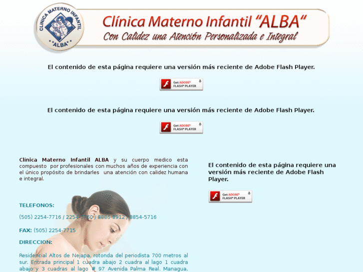 www.clinicamaternoinfantilalba.com