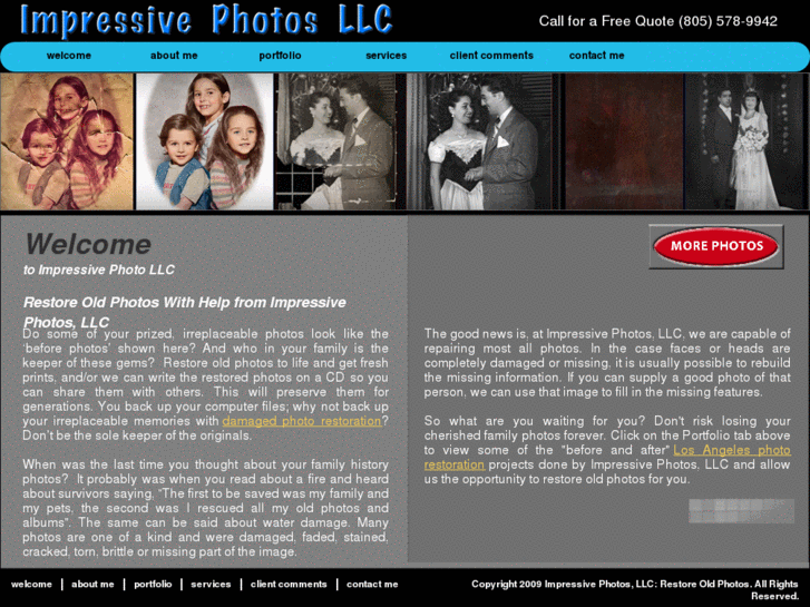 www.impressivephotosrestored.com