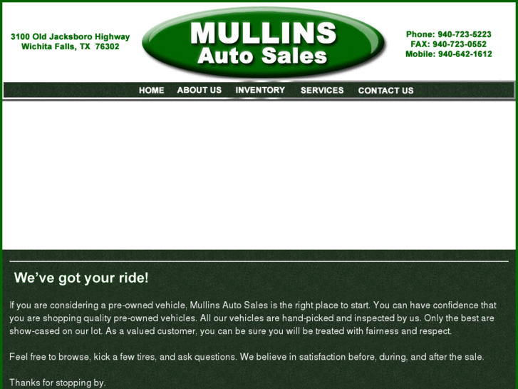 www.mullinsautosales.com