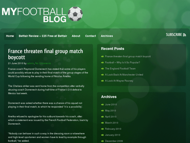 www.myfootballblog.net