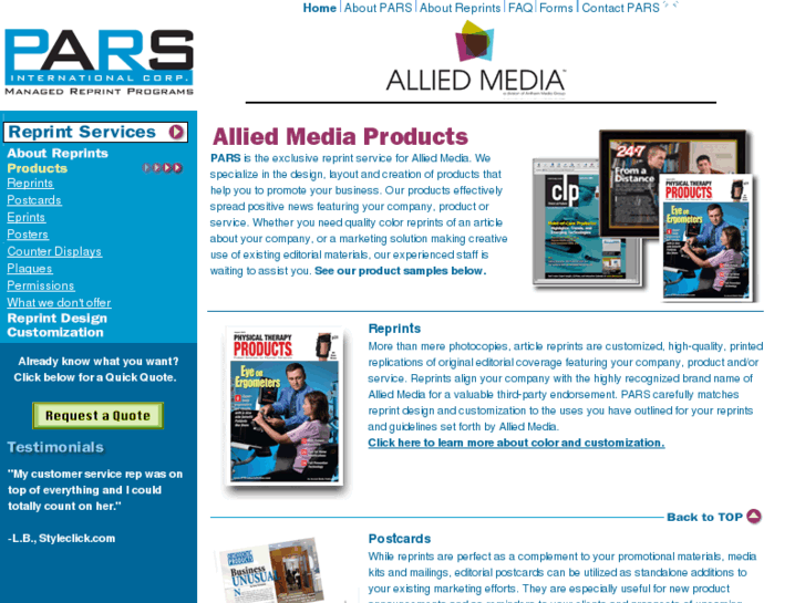 www.alliedmediareprints.com