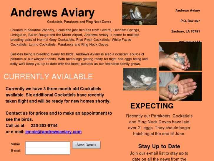 www.andrewsaviary.com