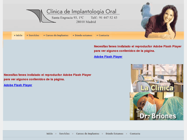 www.clinicaimplantologiaoral.com