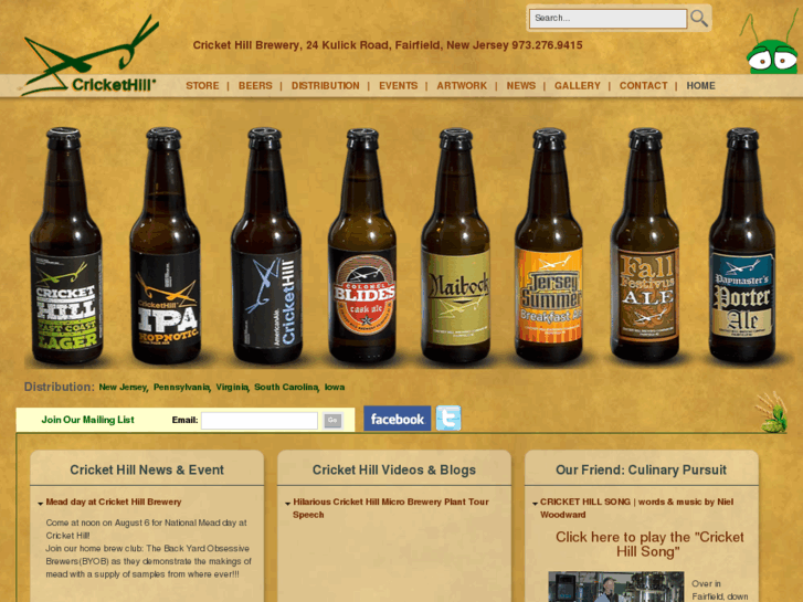 www.crickethillbrewery.com