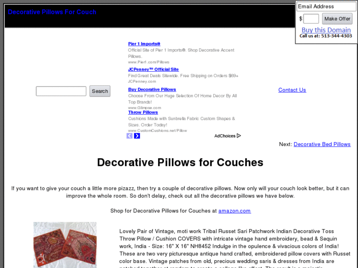 www.decorativepillowsforcouch.com