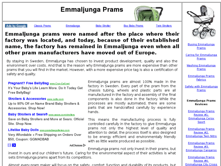 www.emmaljungaprams.com