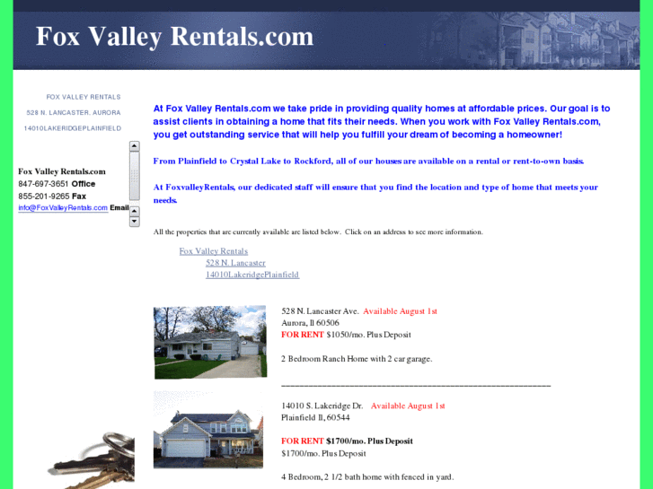 www.foxvalleyrentals.com