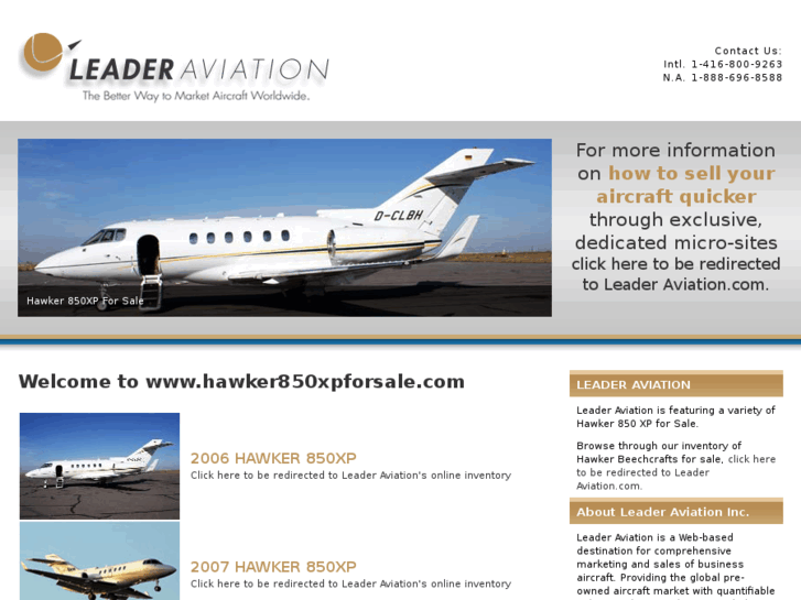 www.hawker850xpforsale.com