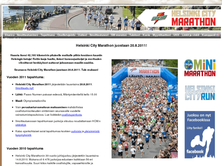 www.helsinkicitymarathon.fi