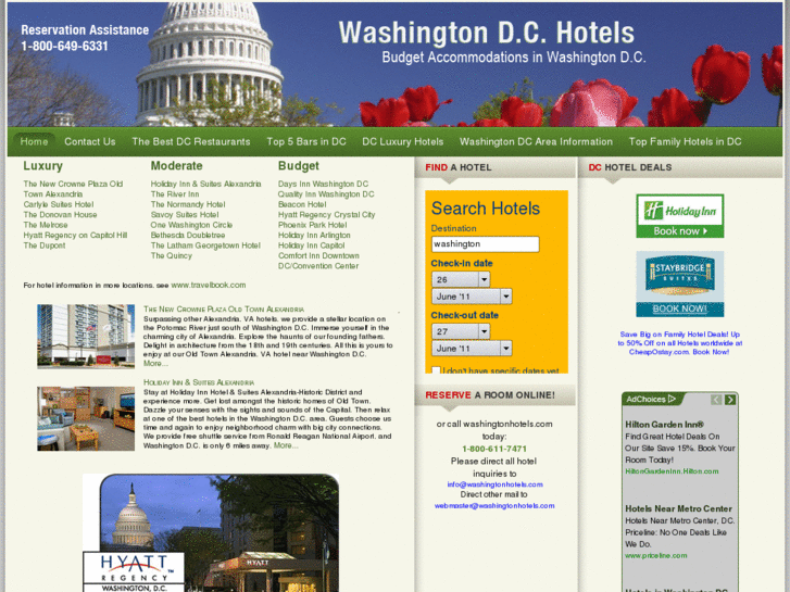 www.hotels-dc.com