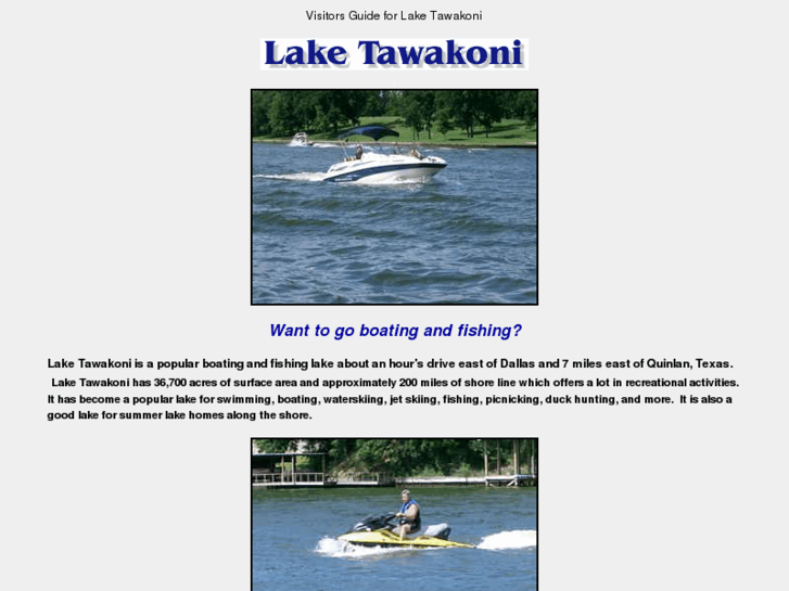 www.lake-tawakoni.com