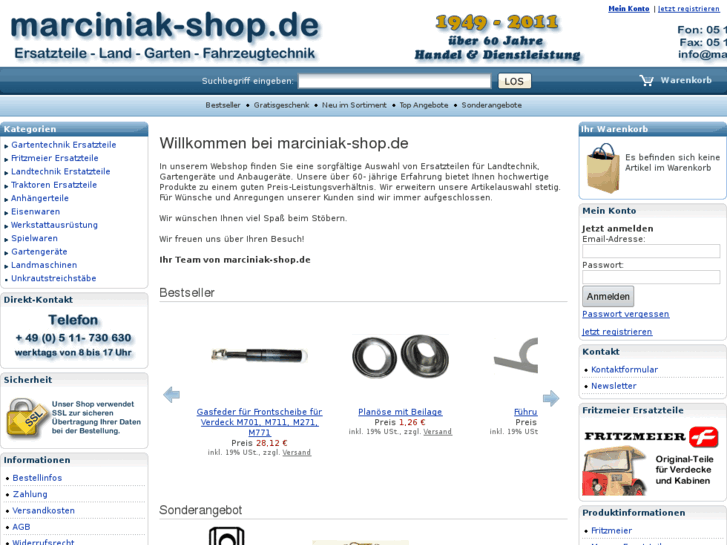 www.marciniak-shop.de