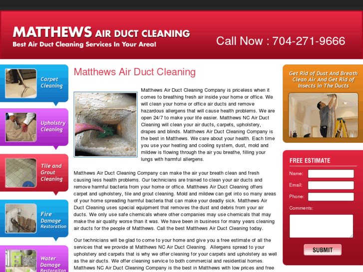 www.matthewsairductcleaning.com