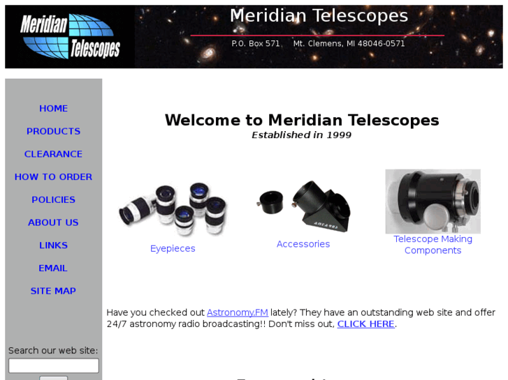 www.meridiantelescopes.com