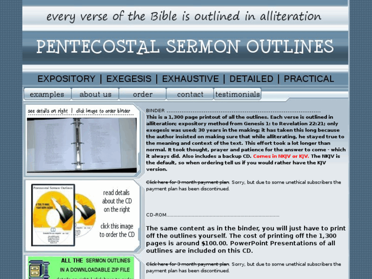 www.pentecostalsermonoutlines.com