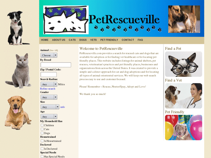 www.petrescueville.com