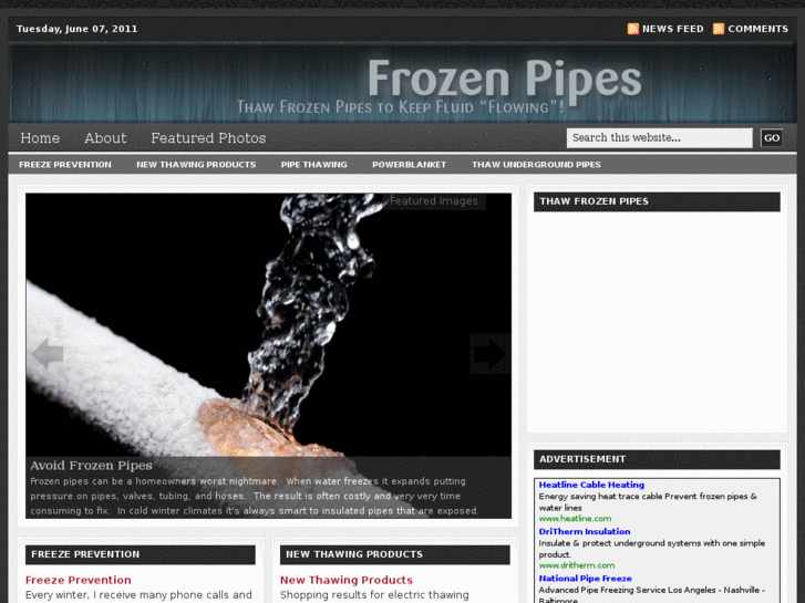 www.pipesfrozen.com