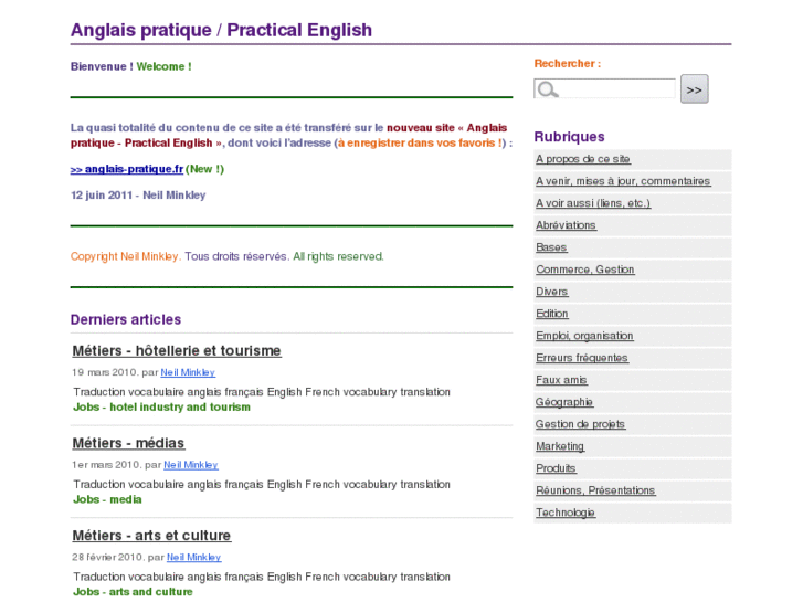 www.pratique-anglais.net