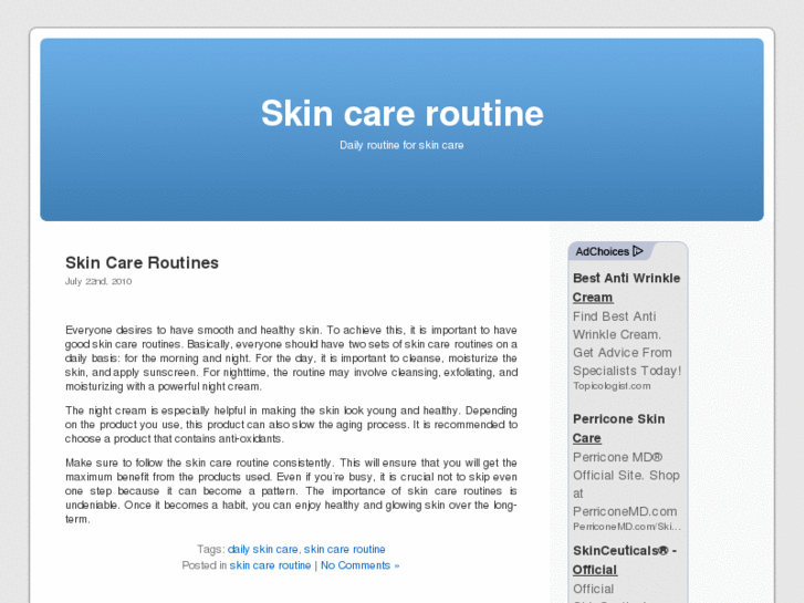 www.skincareroutine.com