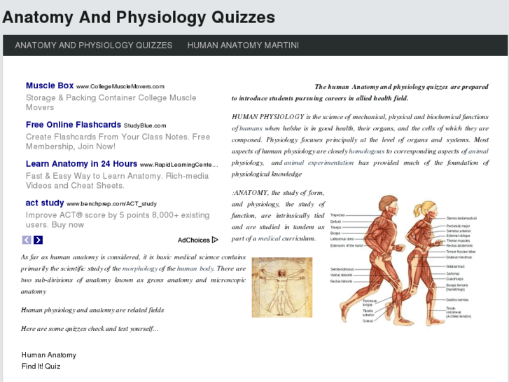 www.anatomyandphysiologyquizzes.com