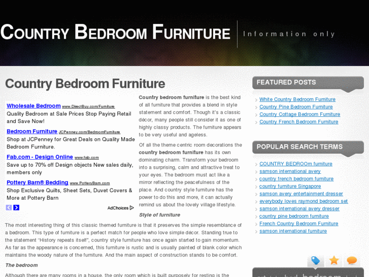 www.countrybedroomfurniture.org