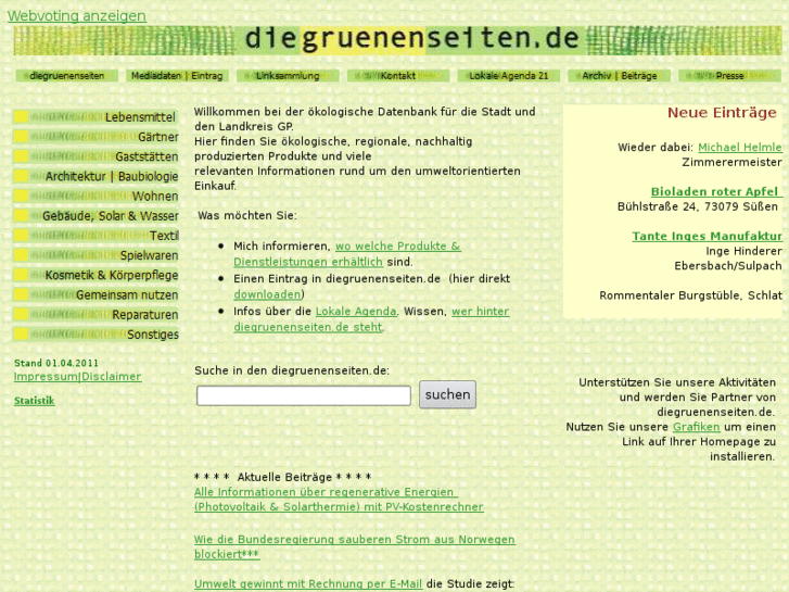 www.diegruenenseiten.biz