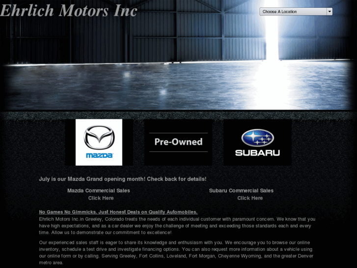 www.ehrlichmotors.com