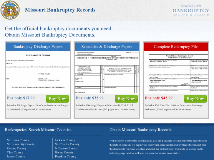 www.missouribankruptcyrecords.com