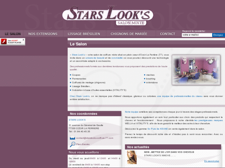 www.starlooks-coiffure-77.com