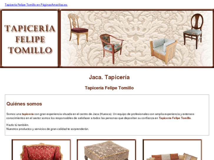 www.tapiceriafelipetomillo.com