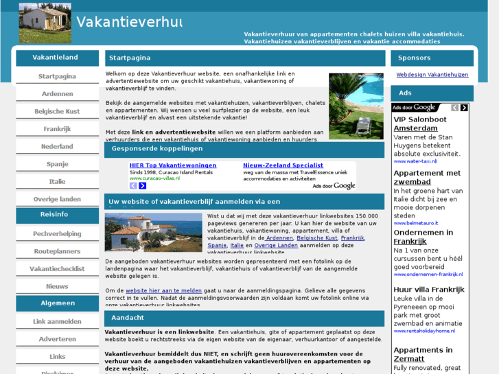 www.vakantieverhuur.be