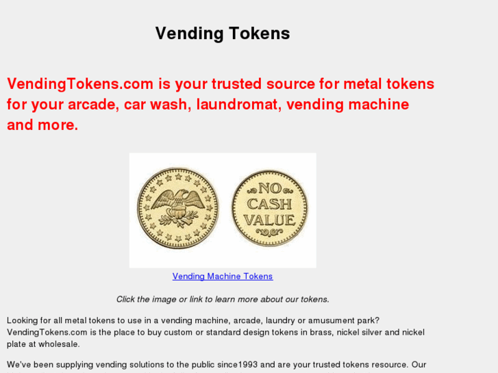 www.vendingtokens.com