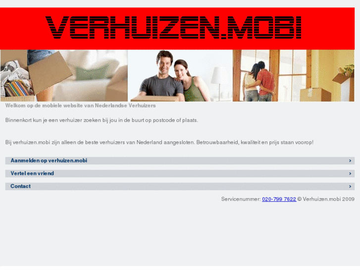 www.verhuizen.mobi