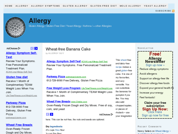 www.wheatfreecake.com