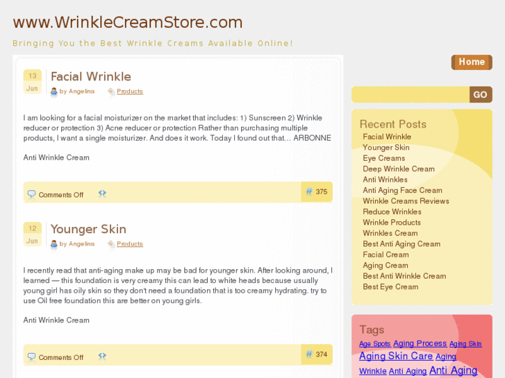 www.wrinklecreamstore.com