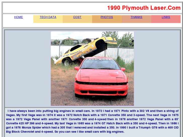 www.1990plymouthlaser.com