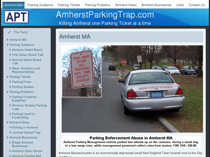 www.amherstparkingtrap.com