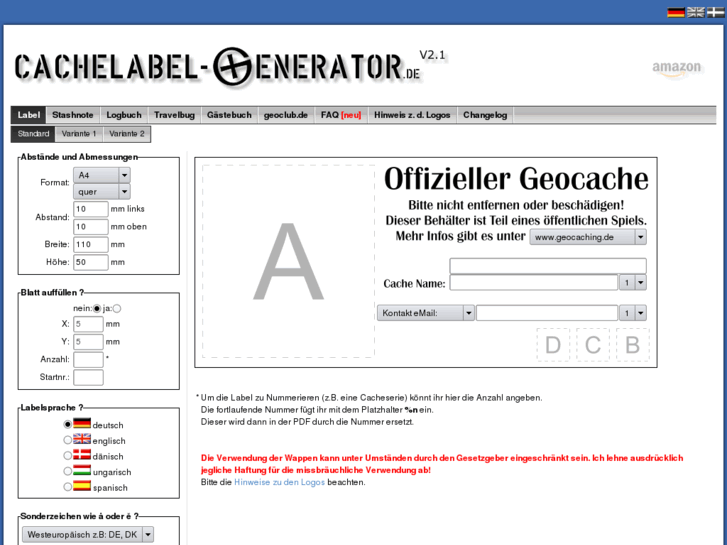 www.cachelabel-generator.de