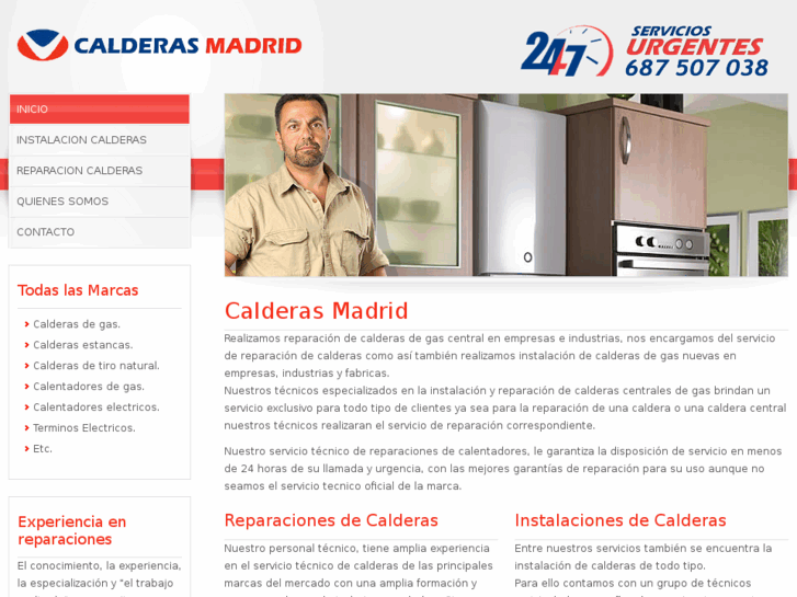 www.calderasenmadrid.es