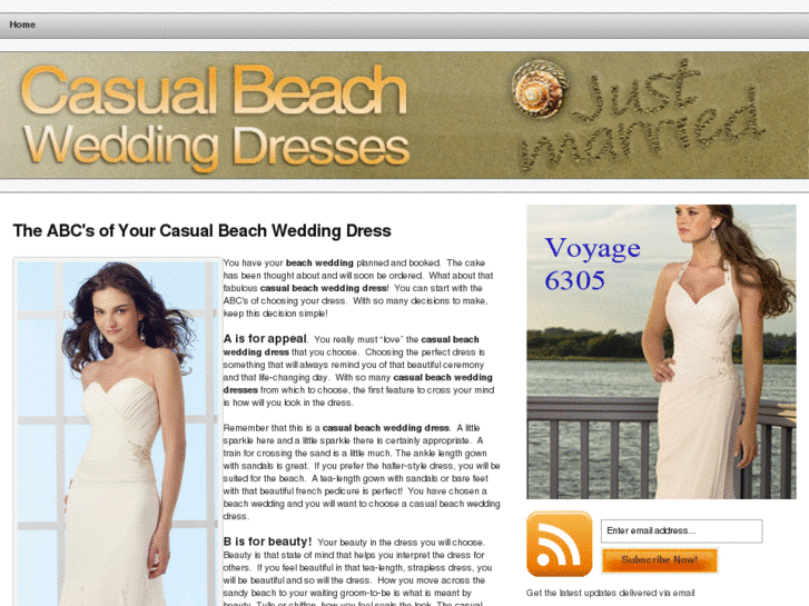 www.casualbeachweddingdress.com