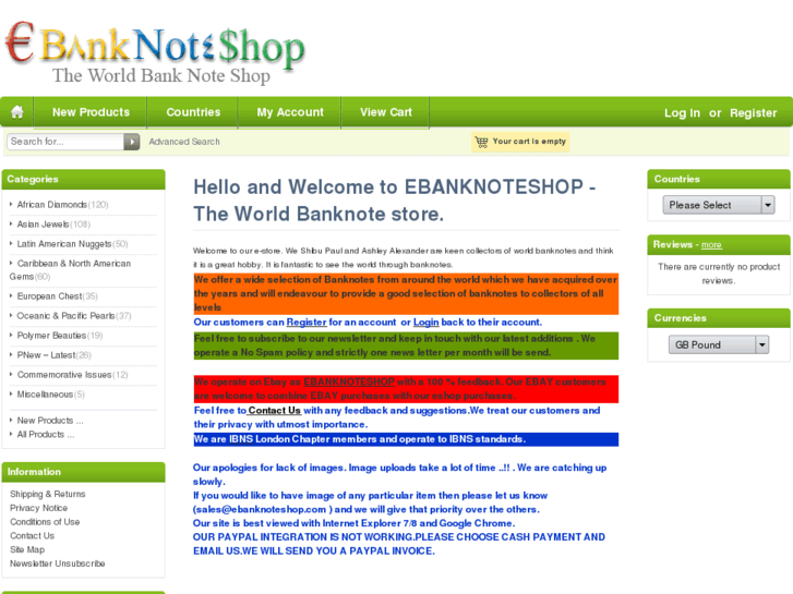 www.ebanknoteshop.com