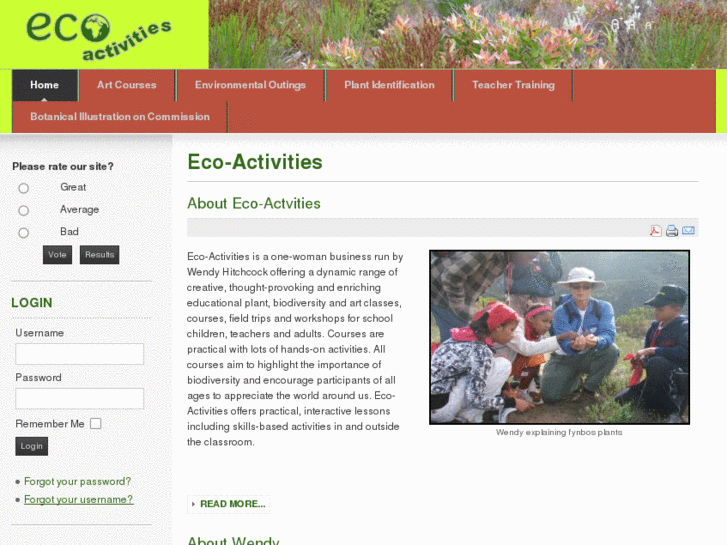 www.ecoactivities.co.za