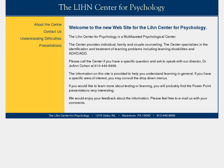 www.lihncenter.com