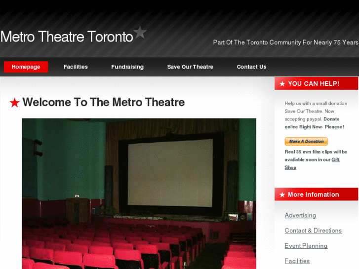 www.metrotheatretoronto.com