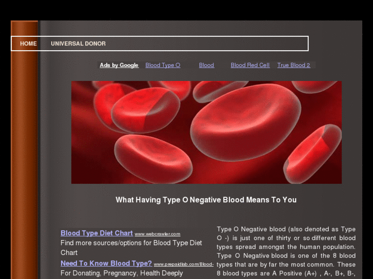 www.onegativeblood.net