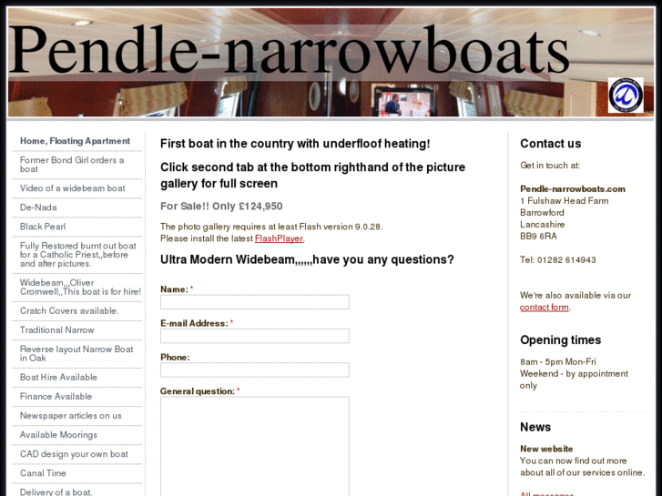 www.pendle-narrowboats.com