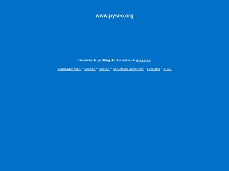 www.pysec.org