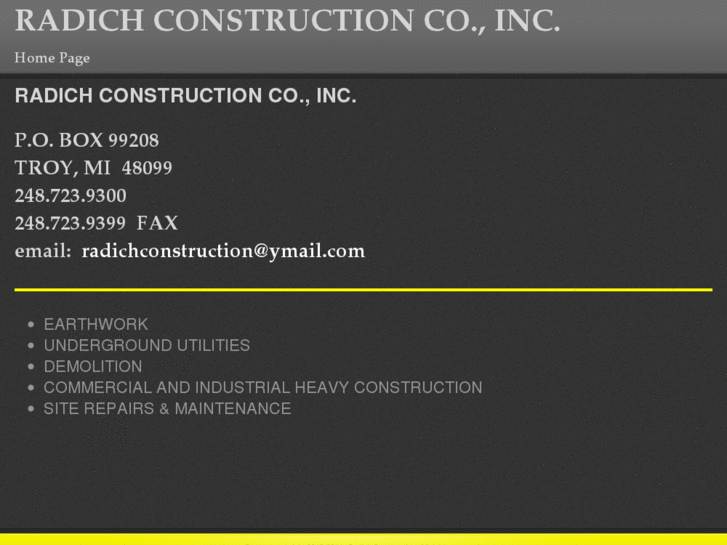 www.radichconstruction.net