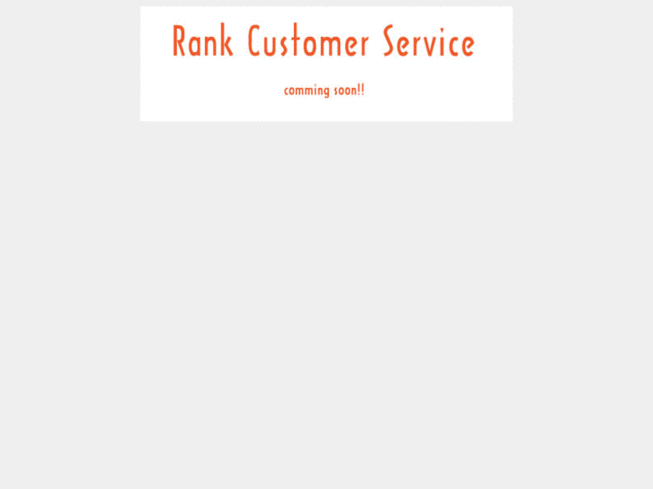 www.rankcustomerservice.com