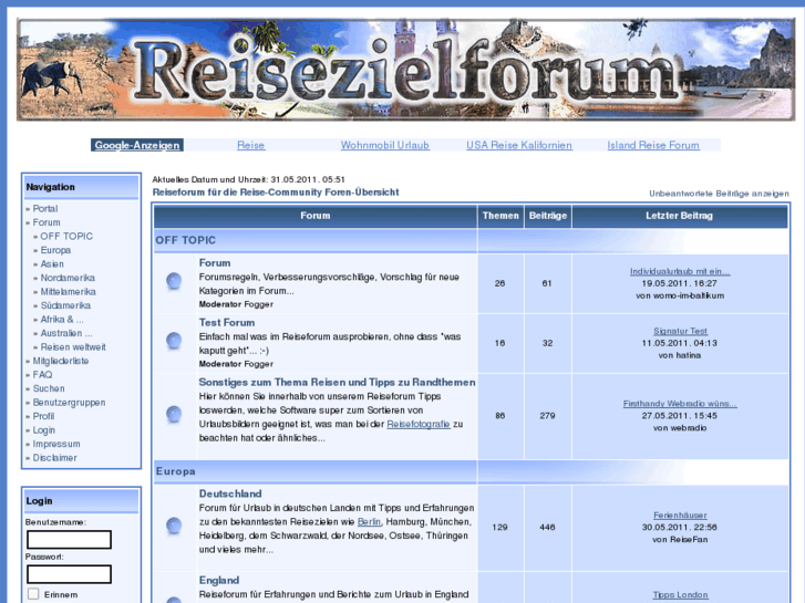 www.reisezielforum.de